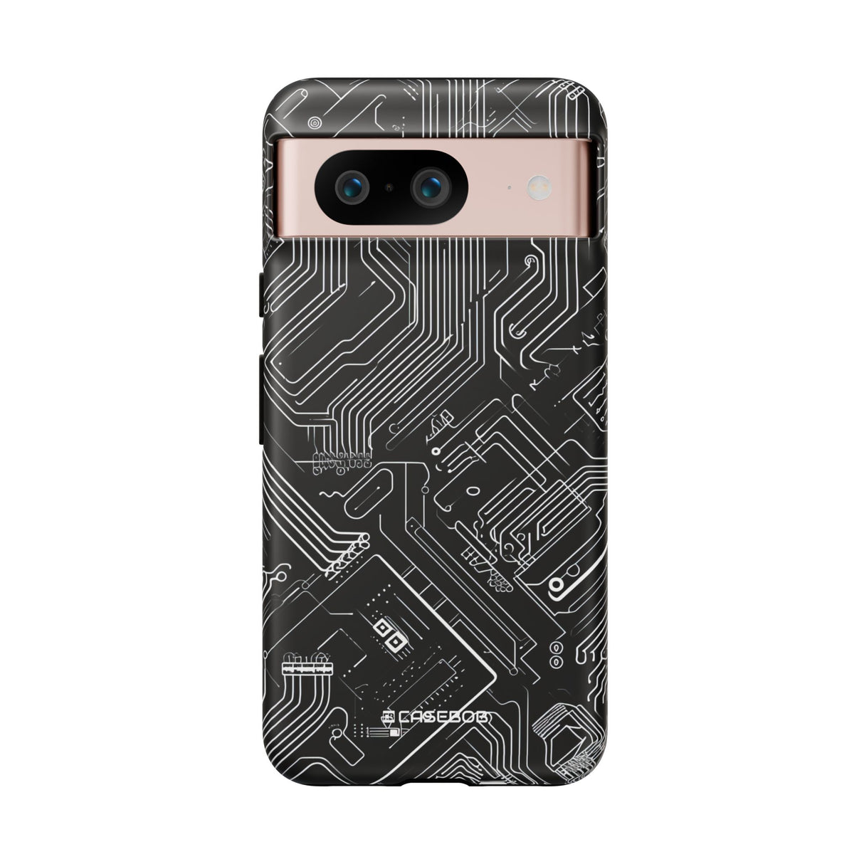 Cyber Circuitry Art | Protective Phone Case for Google Pixel