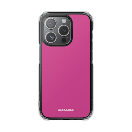 Pink Pantone | Phone Case for iPhone (Clear Impact Case - Magnetic)