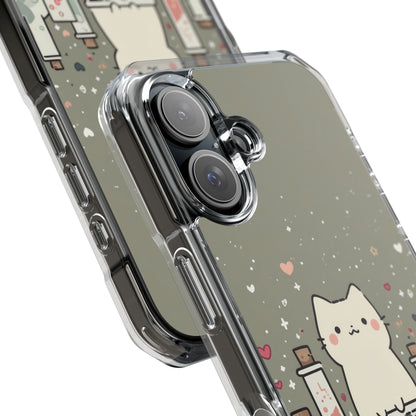 Cat Explores Potions iPhone Case - Impact
