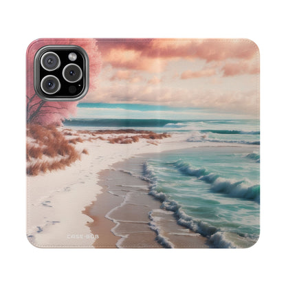Pink Breeze Tree - iPhone 16 Max Case - Wallet