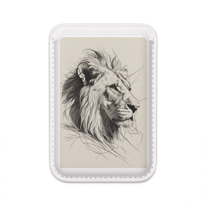 Lion Whisper Gray Wallet – MagSafe Ready