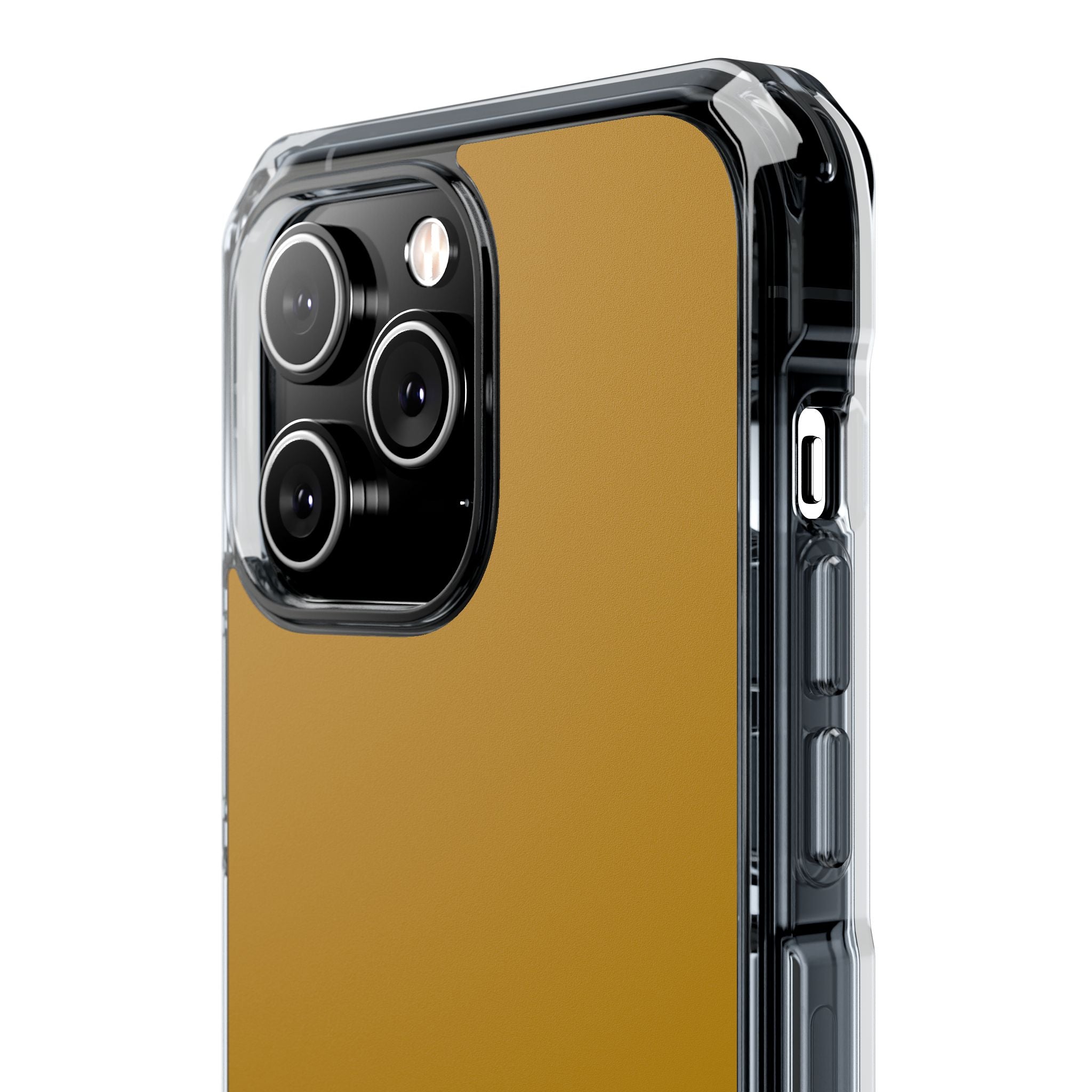 Dark Goldenrod - Clear Impact Case for iPhone