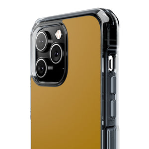 Dark Goldenrod | Phone Case for iPhone (Clear Impact Case - Magnetic)