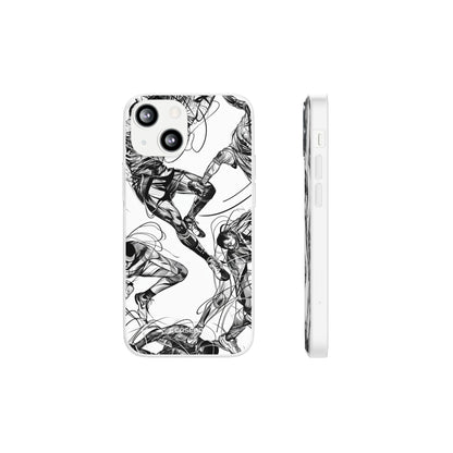 Dynamic Athletic Surrealism | Flexible Phone Case for iPhone