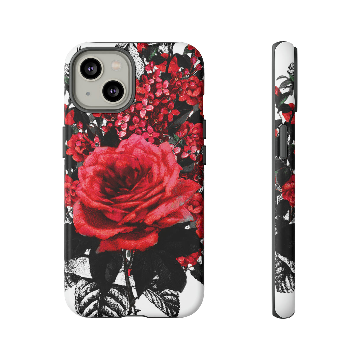 Rola Rose Gothic Flower - Protective Phone Case