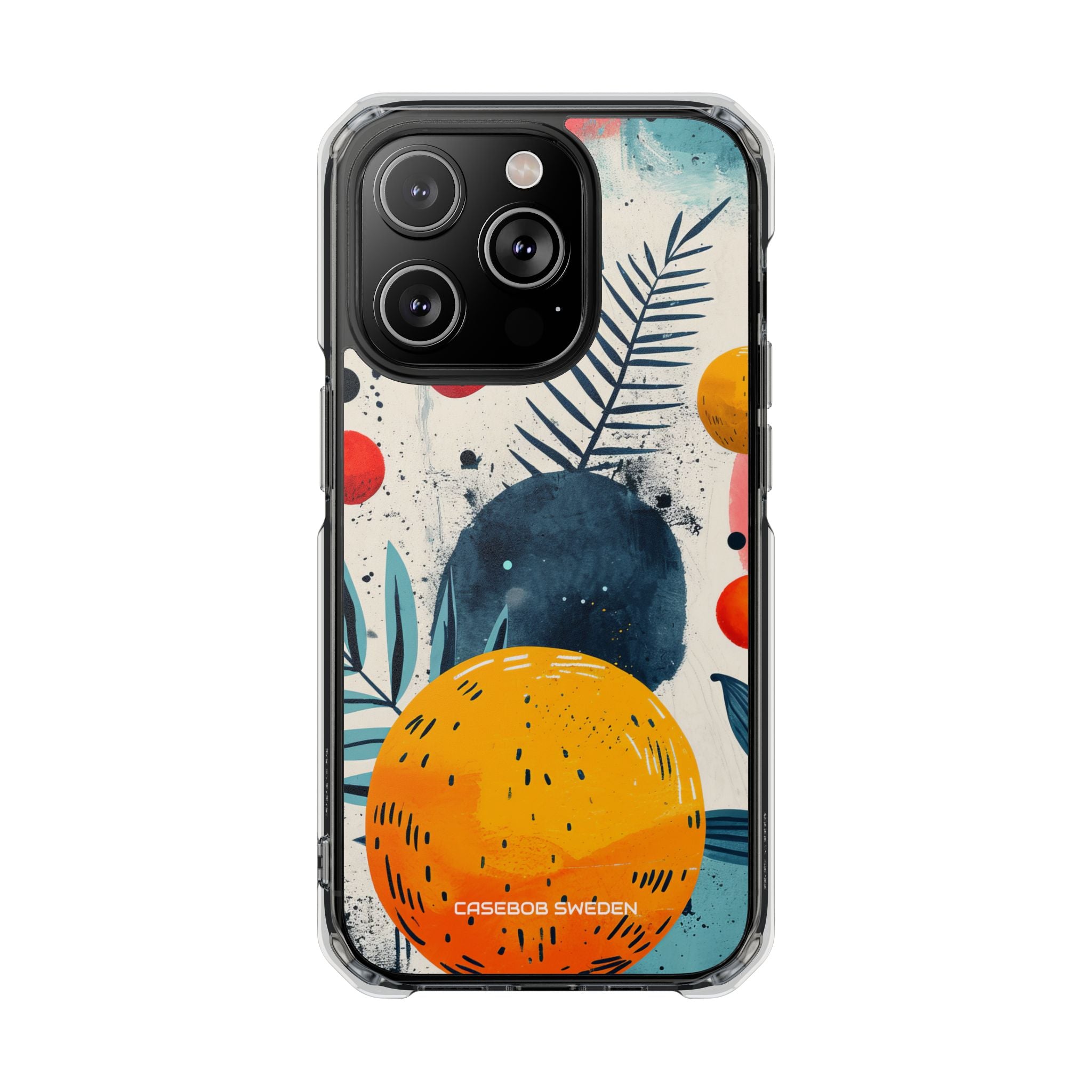 Vibrant Fruit Canvas - Clear Impact iPhone 14 Phone Case