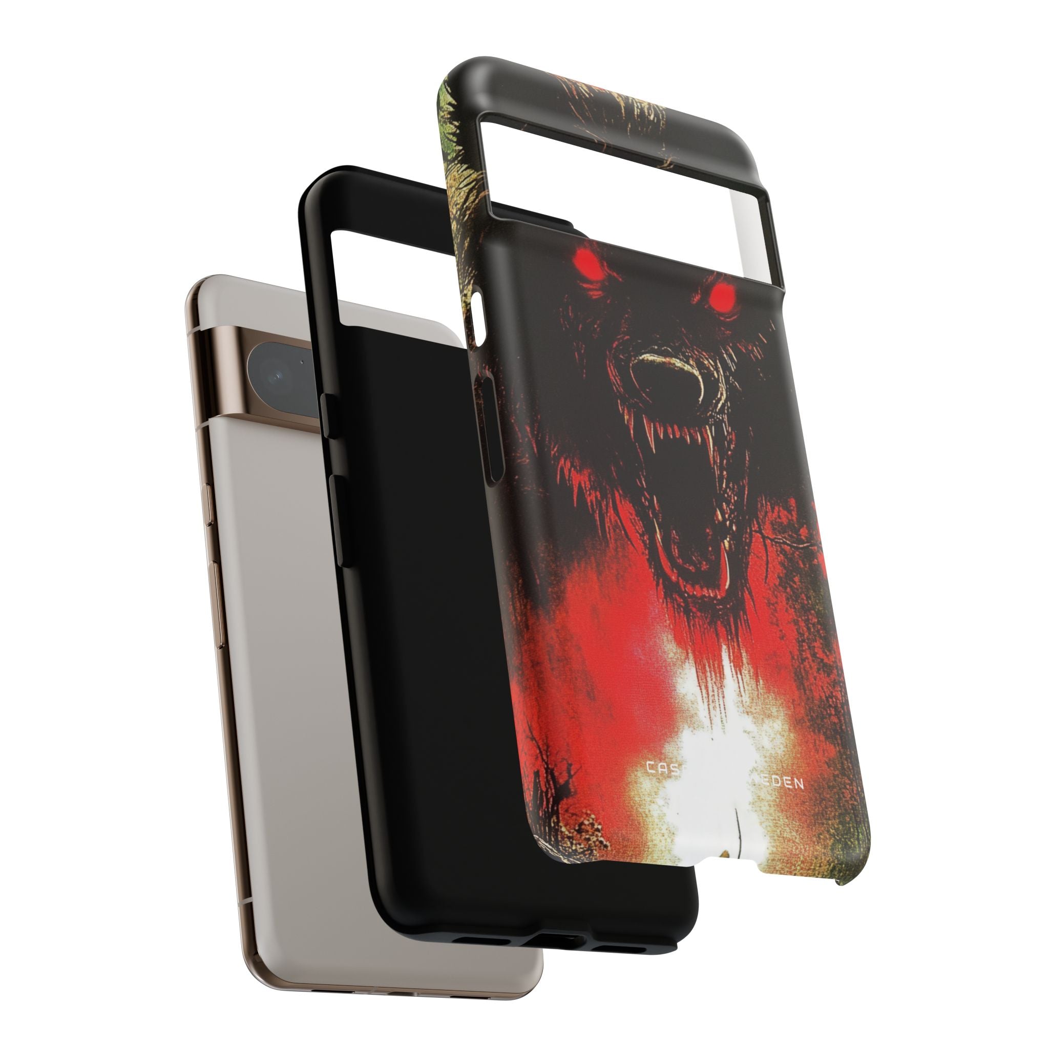 Bloodmoon Wolf's Lament Google Pixel 8 - Tough Phone Case