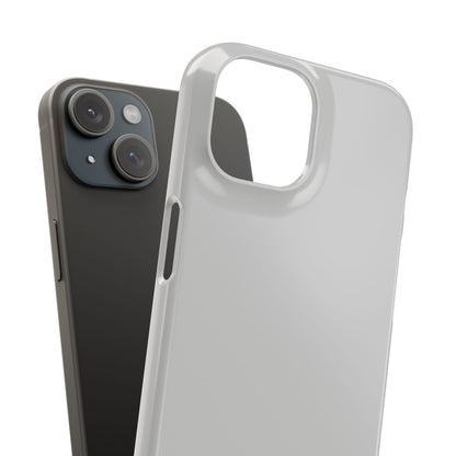 Light Gray iPhone 15 - Slim Phone Case