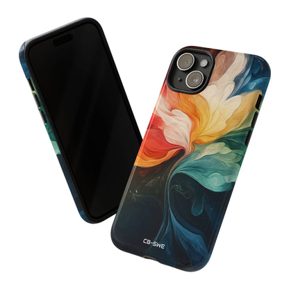 Vibrant Flower Burst - iPhone Case