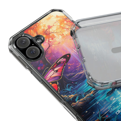 Enchanted Butterfly Forest iPhone Case - Impact