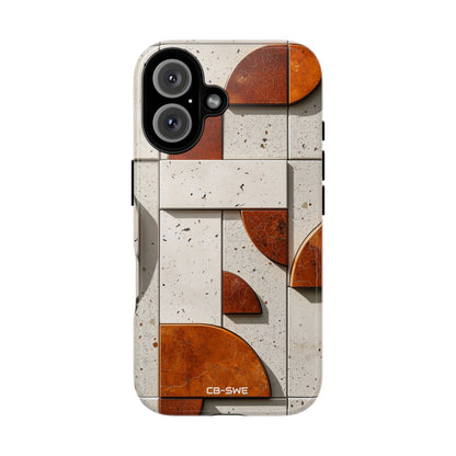 Textured Curves Emerge - iPhone Case