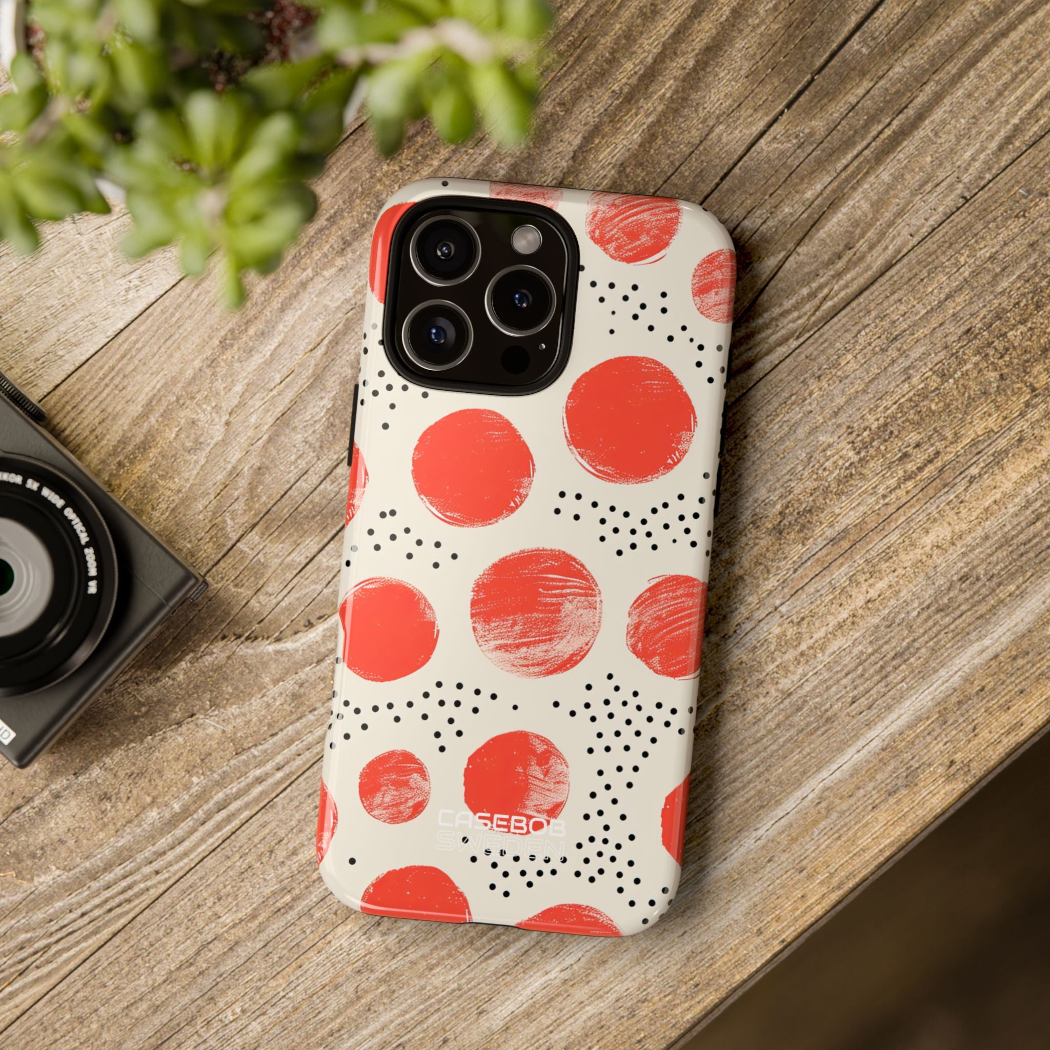 Red Dot Harmony iPhone 16 - Tough