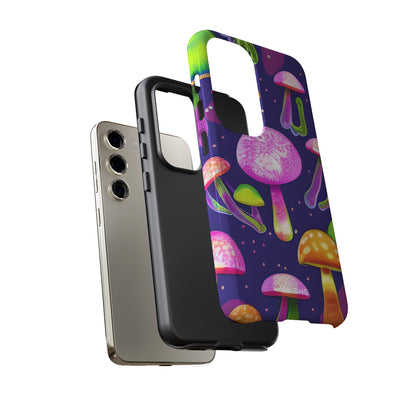 Neon Mushroom Dreams - Samsung Case