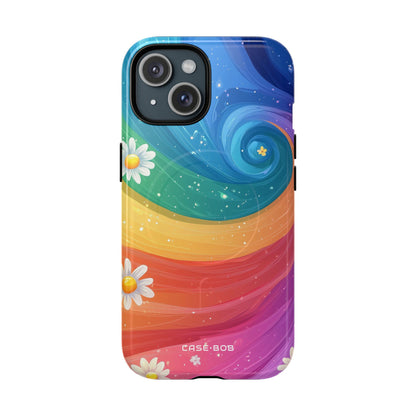 Vortex Bloom iPhone 15 Case - Tough+