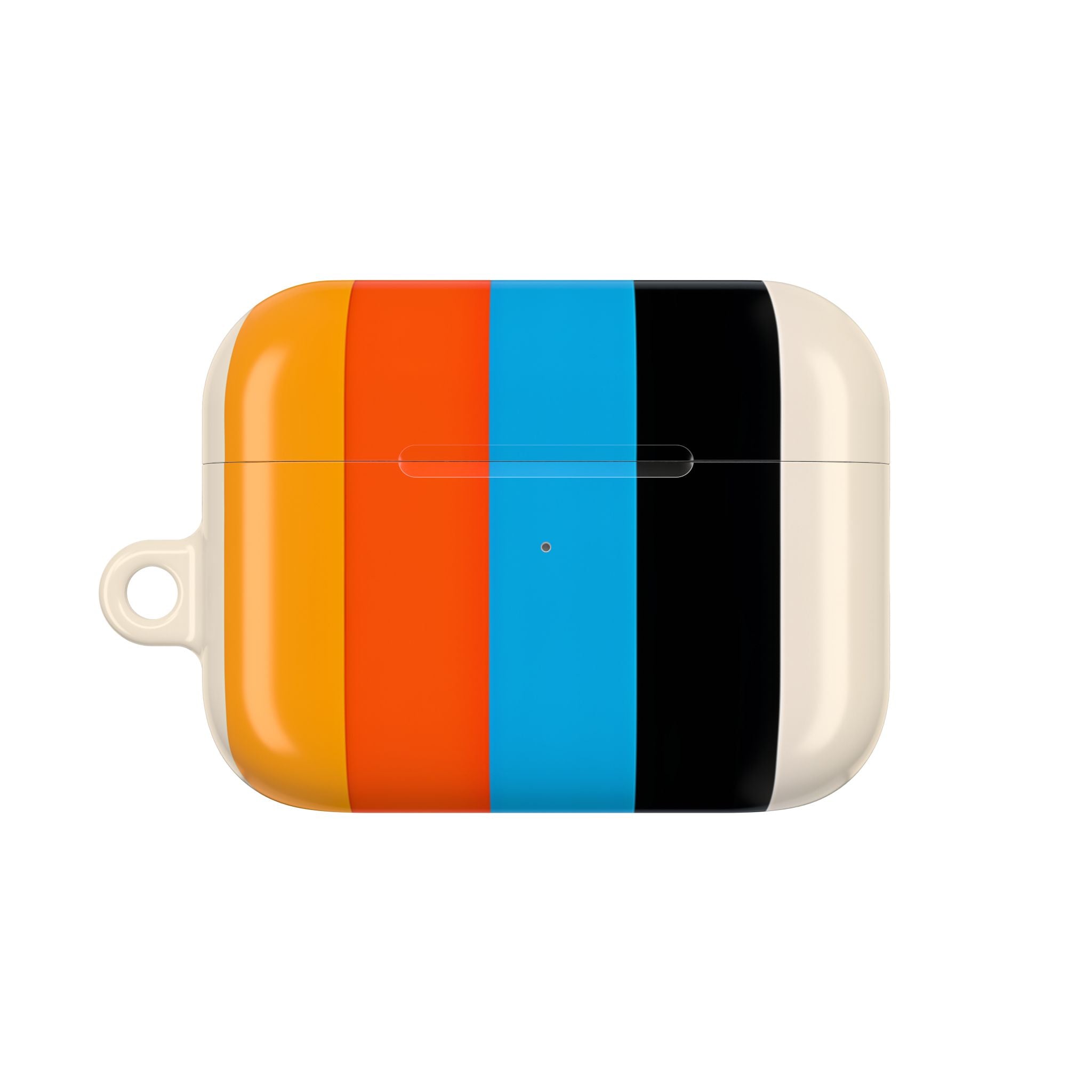 Rainbow Stripes Beige - AirPods Case