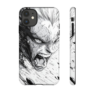 Fierce Emotion Erupts - iPhone Case
