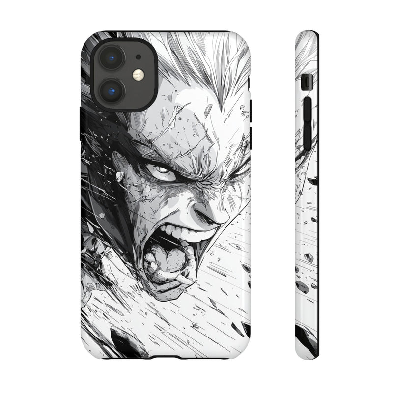 Fierce Emotion Erupts - iPhone Case