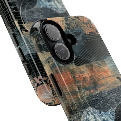 Rust Bloom Tangle iPhone 16 - Tough+