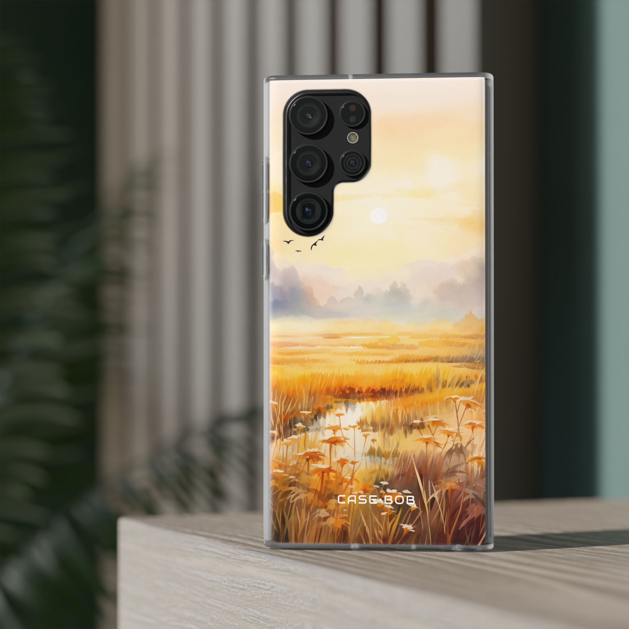 Glowing Sunrise Samsung S22 Ultra Case - Soft