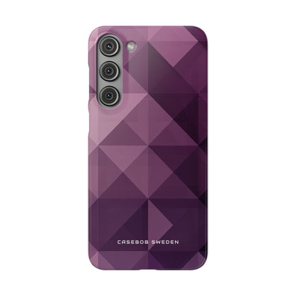 Gradient Purple Mosaic Samsung S23 - Slim Phone Case