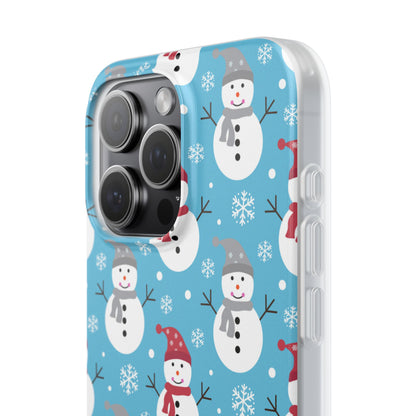 Snowman Parade iPhone 15 Pro Max Case - Soft