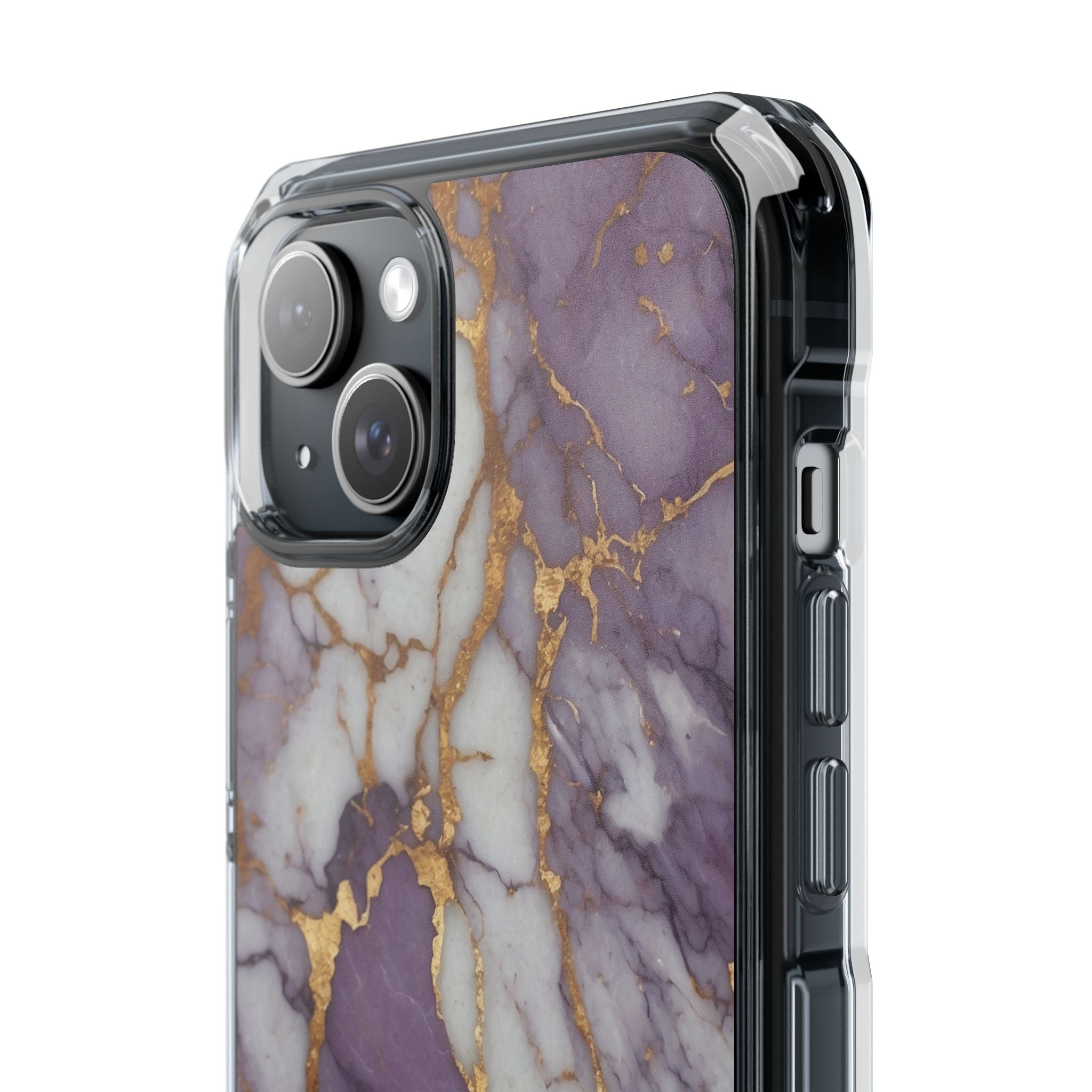 Lavender Veins Flow iPhone Case - Impact