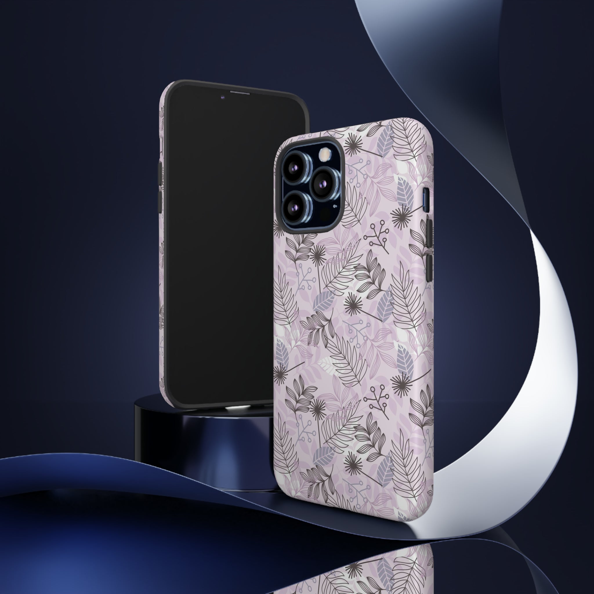 Purple Leaf - Protective Phone Case