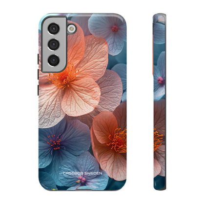 Peach Blossom Serenity - Tough Samsung S22 Phone Case