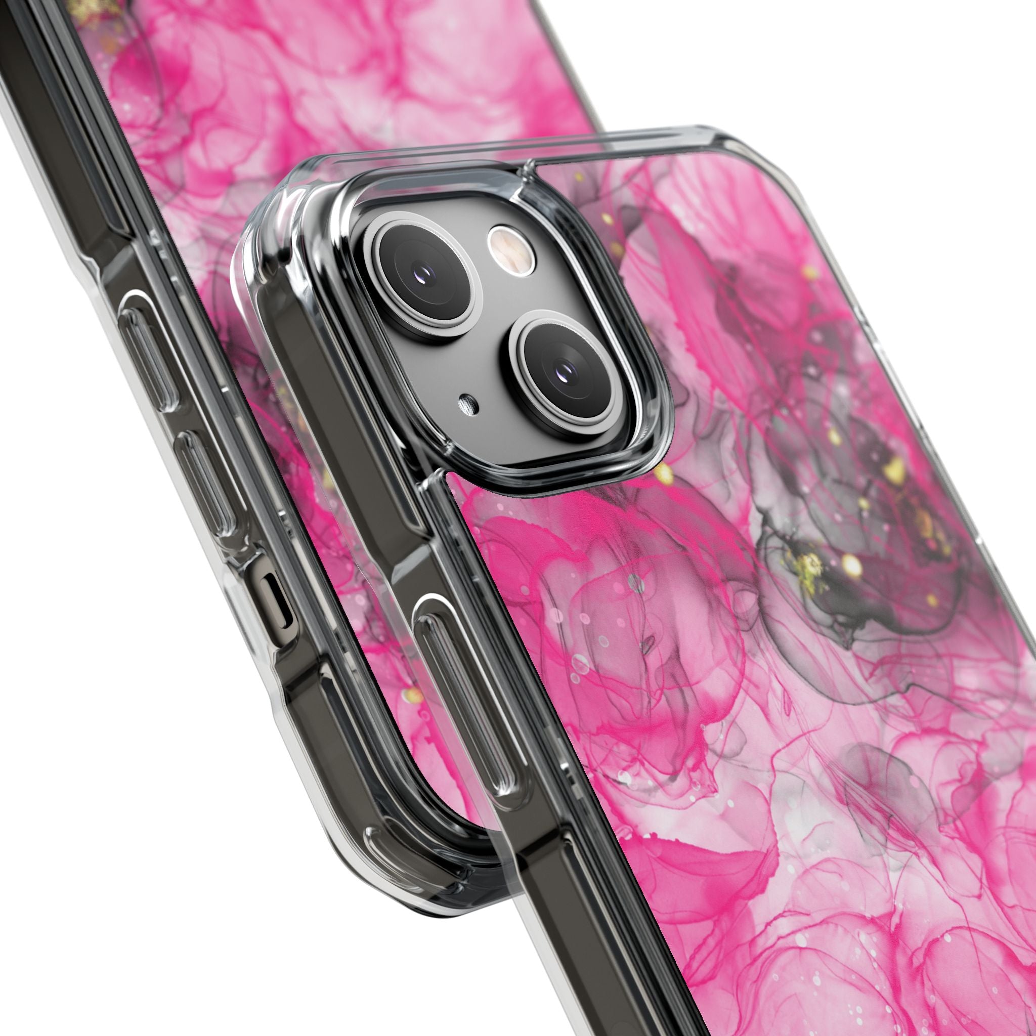 Vibrant Pink Swirls iPhone Case - Impact