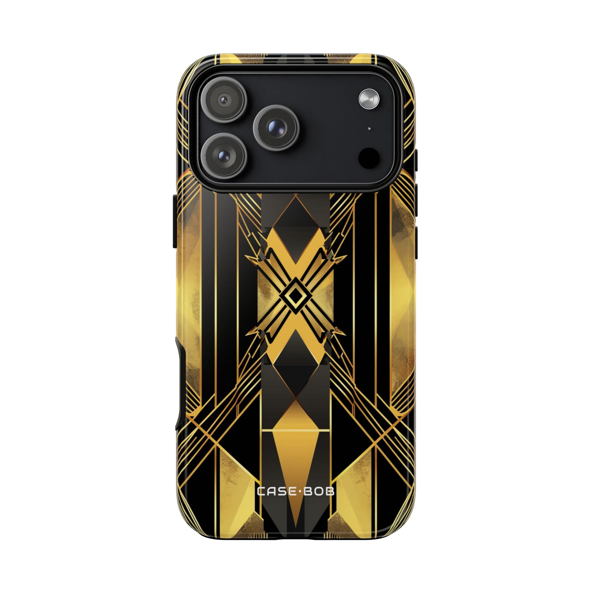 Golden Diamond Radiance iPhone 17 Pro Max Case - Tough