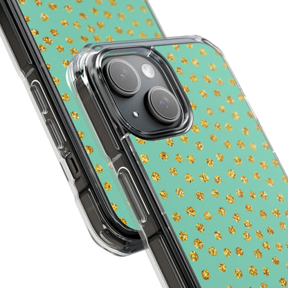 Golden Dots Dance iPhone Case - Impact