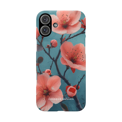 Floral Harmony Burst iPhone 16 - Slim Phone Case