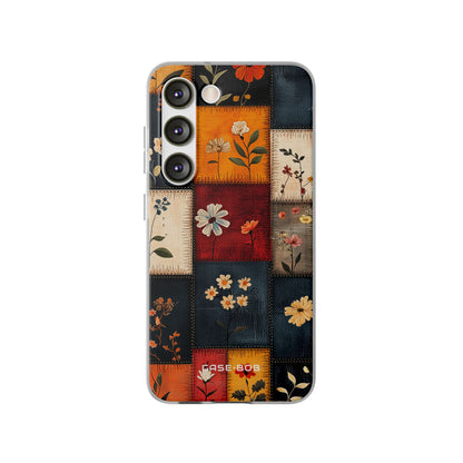 Patchwork Blooms Samsung S23 Case - Soft