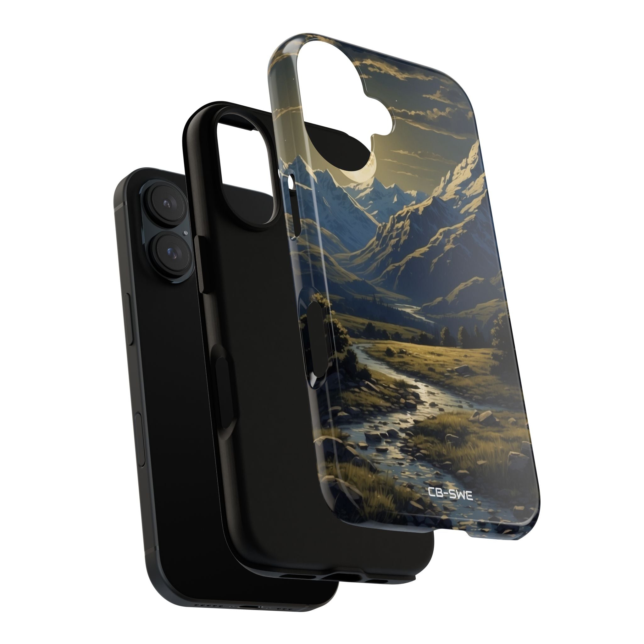 Moonlight Guides River - iPhone Case