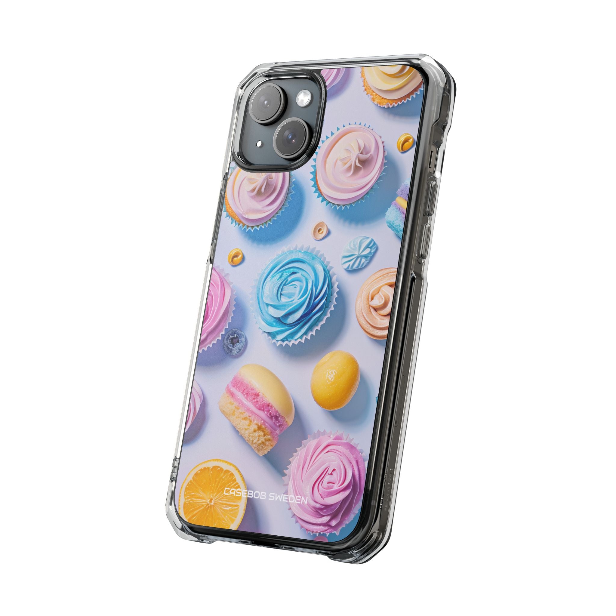 Pastel Whimsy Desserts - Clear Impact iPhone 15 Phone Case