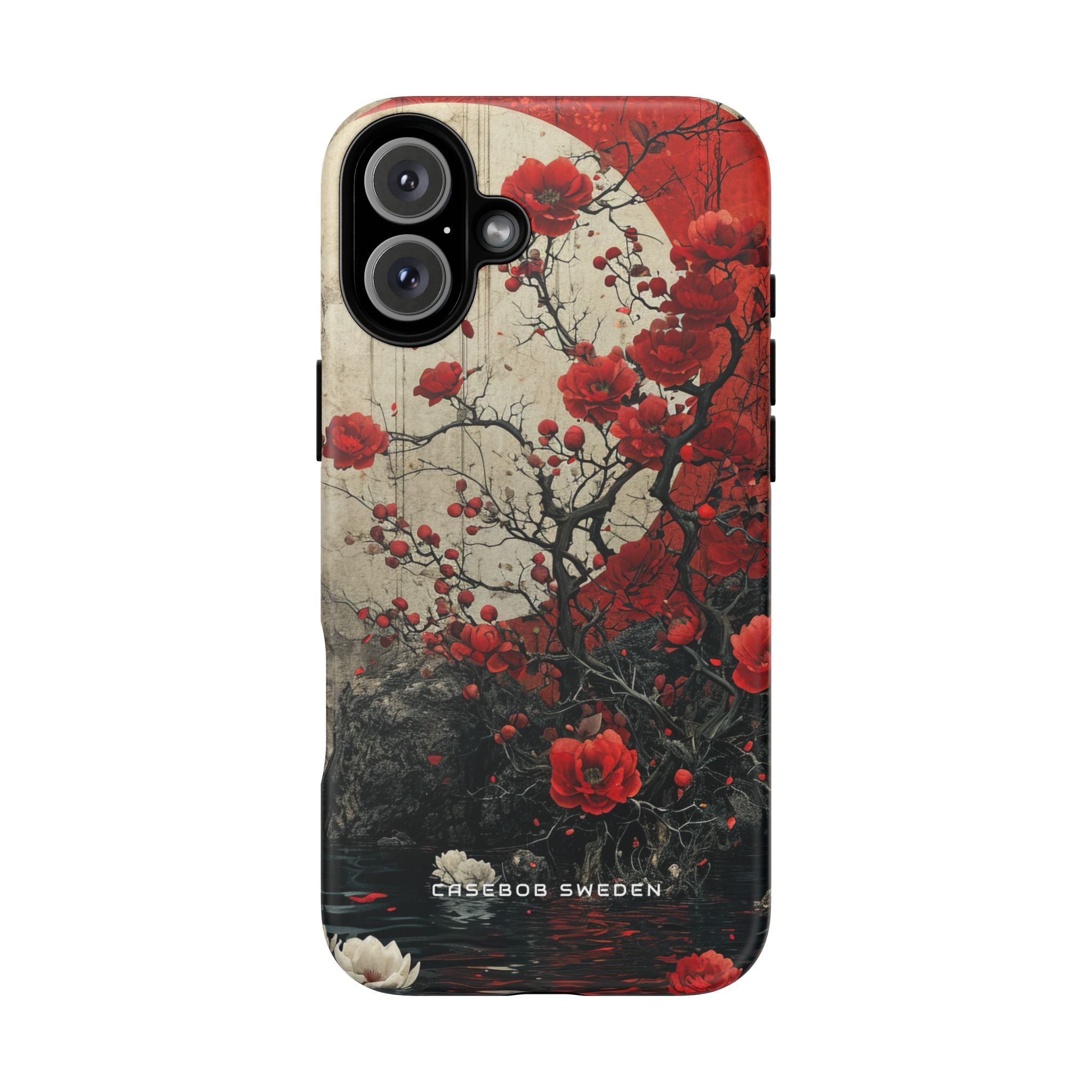 Zen Blossoms in Moonlight iPhone 16 - Tough Phone Case