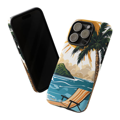 Sunny Tropical Escape - iPhone Case