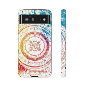 Astrological Wheel Wonders - Protective Phone Case