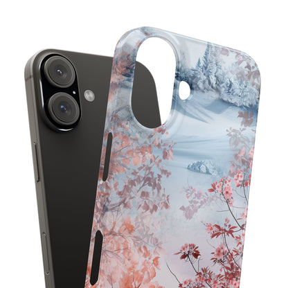 Floral Serenity Case - Slim iPhone 16 Phone Case