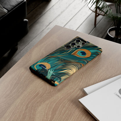 Art Nouveau Peacock Elegance Samsung S23 - Tough Phone Case