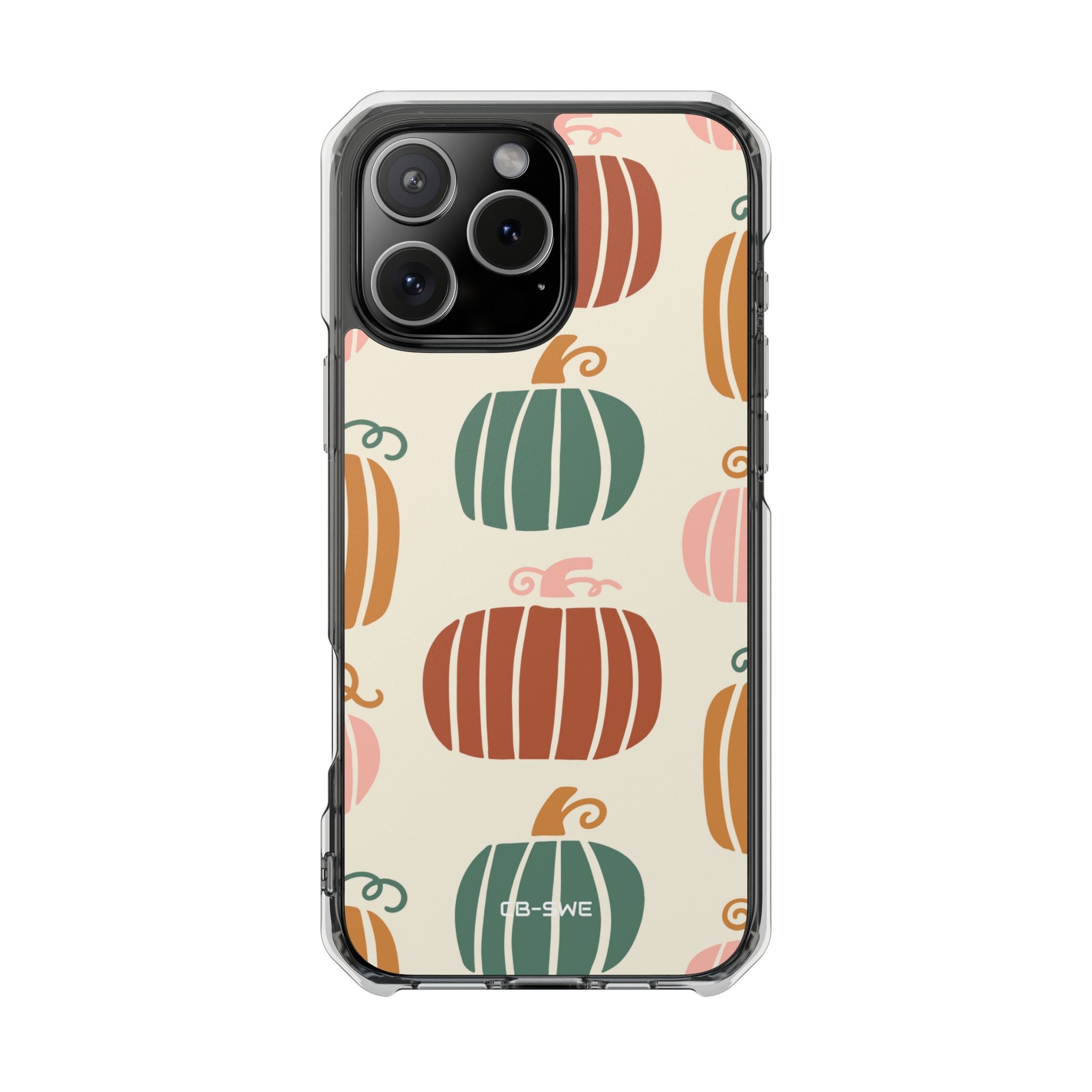 Whimsical Pumpkin Harmony iPhone Case - Impact