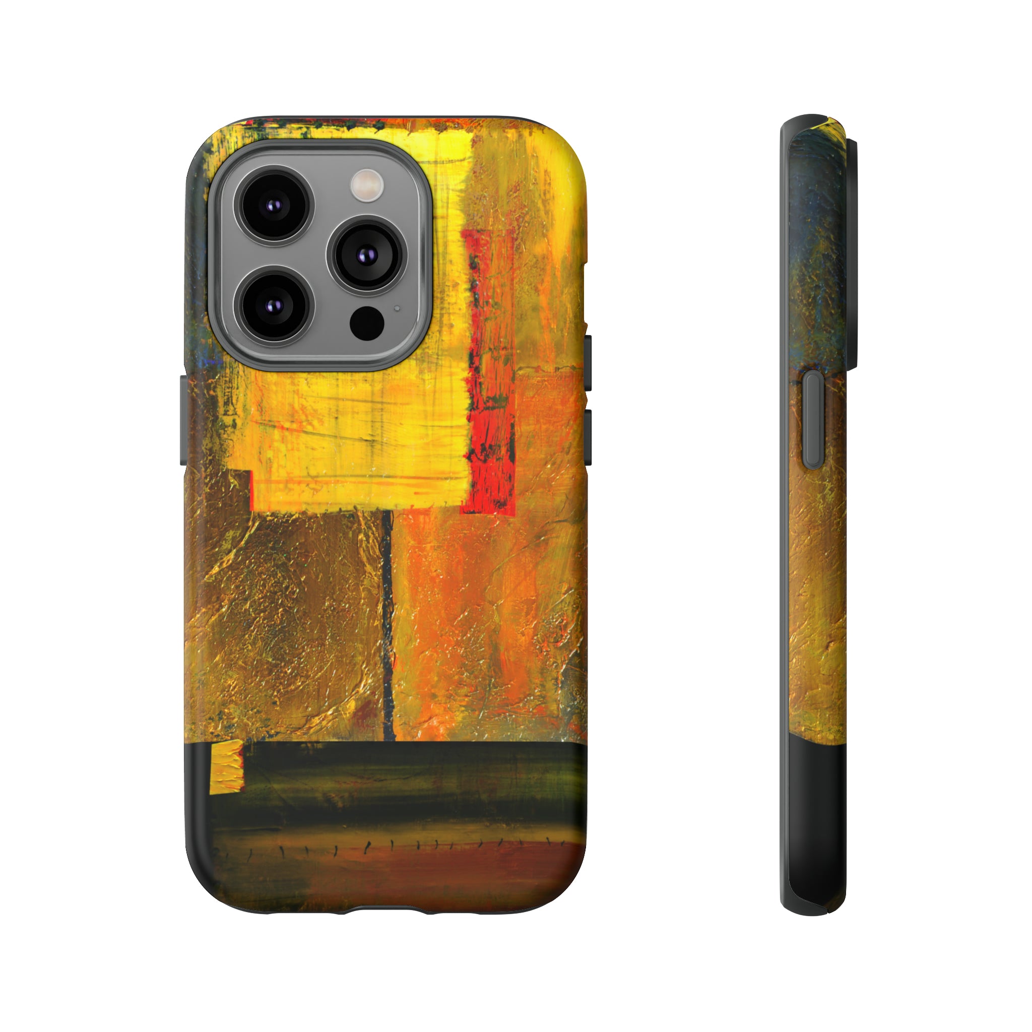 Yellow Painting - Protective Phone Case