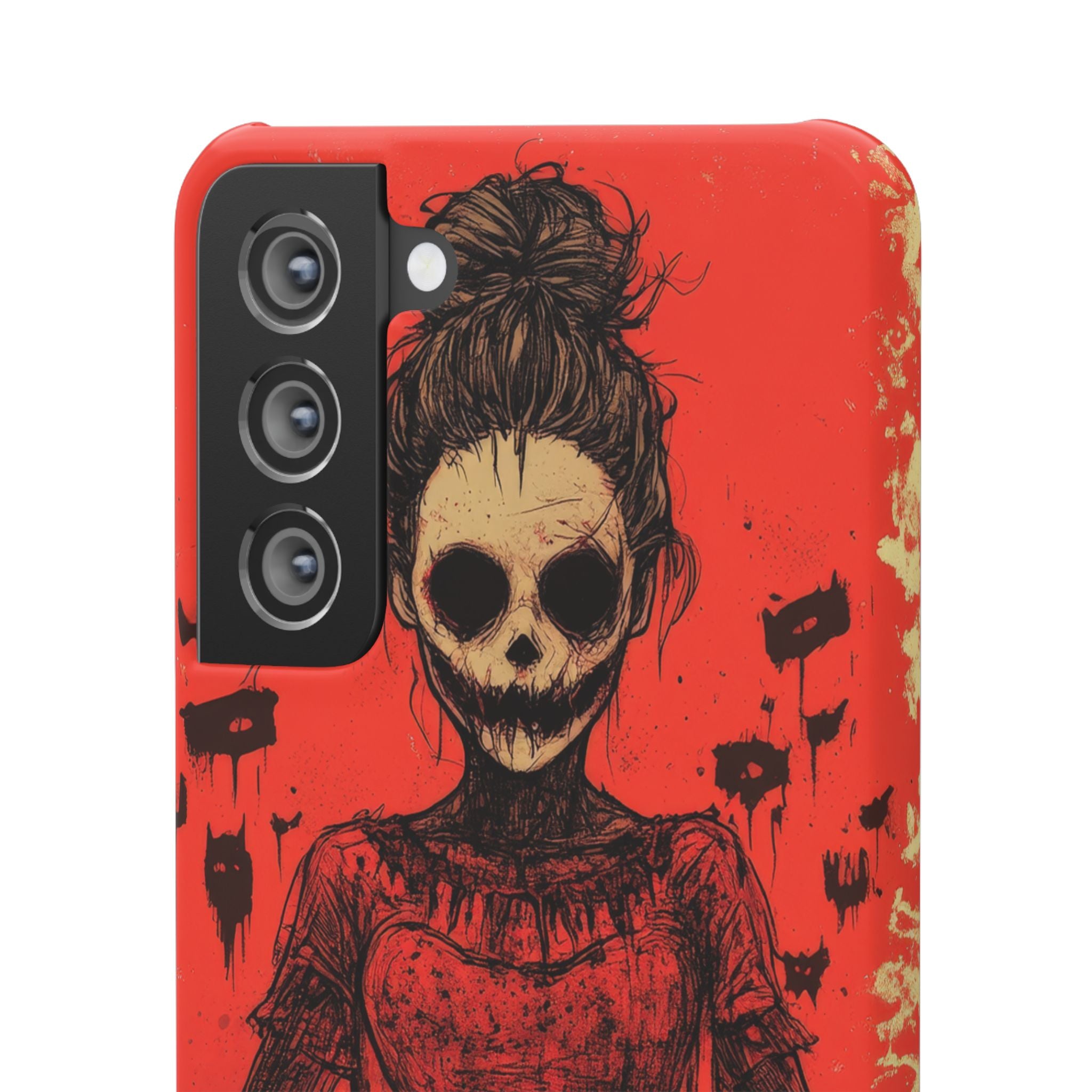 Haunting Scarlet Descent Samsung S21 - Slim Phone Case