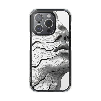 Topographic Serenity - Phone Case for iPhone