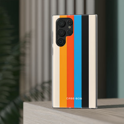 Vivid Stripe Harmony Samsung S22 Ultra Case - Soft