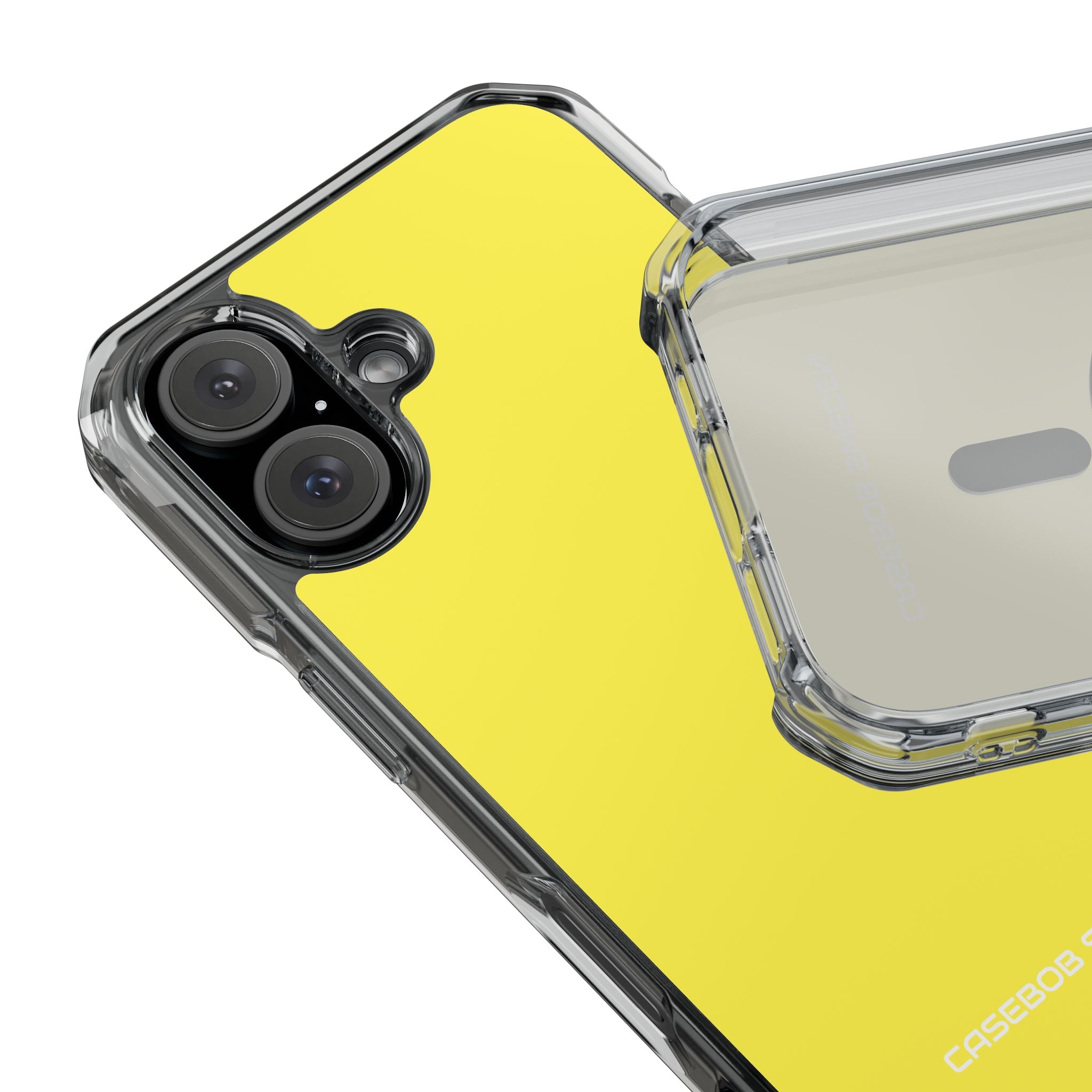 Lemon Yellow - Clear Impact iPhone 16 Phone Case