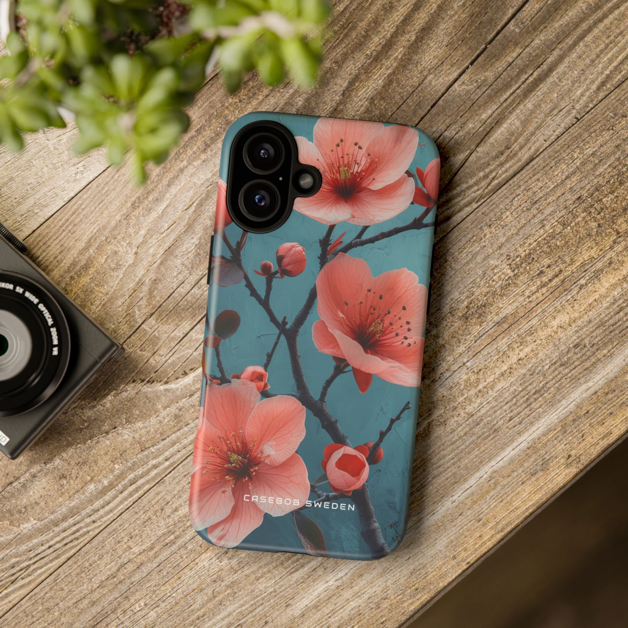 Floral Harmony Burst iPhone 16 - Tough Phone Case