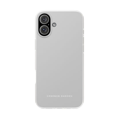 Light Gray iPhone 16 - Flexi Phone Case