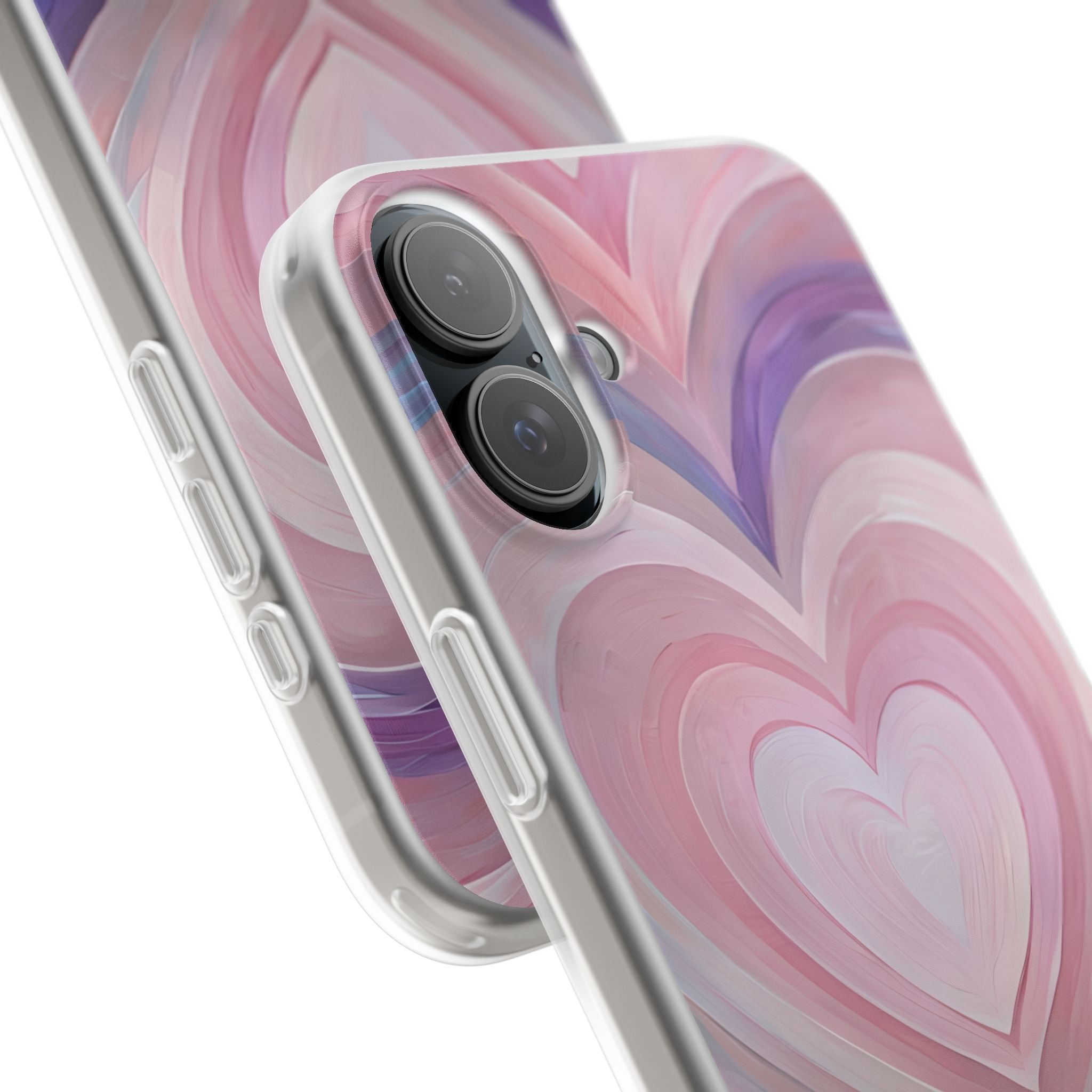 Radiant Heartbrush iPhone 16 Plus Case - Soft