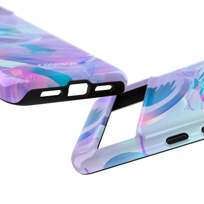 Iridescent Flowing Waves Google Pixel 8 - Tough